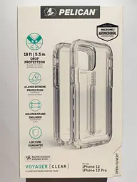 Протиударний чохол для iPhone 12 Pro Pelican Voyager Прозорий аналог OtterBox Defender з кліпсою PP043566 - мініатюра 7