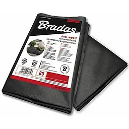 Агроволокно Bradas чорне 80 г/м² 1.0 x 10 м (AWB8010010)