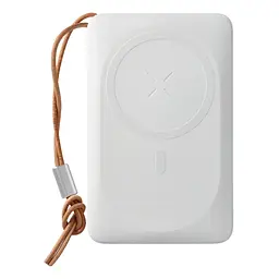 Внешний аккумулятор VEGER 10000 mAh с беспроводным Charging compatible с MagSafe PD QC3.0 2A 20W MagOn (VP1151 / W1151) белый