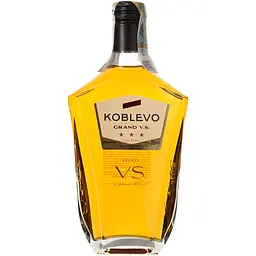 Коньяк України Koblevo Reserve 3 зірки, 40%, 0,35 л - мініатюра 2
