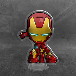 Акрилова колекційна фігурка Чібі Chibi Залізна людина 1 10 cм - мініатюра 2
