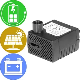 Помпа підйомна Kruger Meier HydroSpark 450 - міні насос 12V, 300 л/год - мініатюра 3