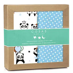 Багаторазові пелюшки дитячі PANDA 2шт COSAS (4822052036501)