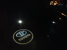 Картридж-вставка логотипу Toyota на двері 1 шт. (Синій)