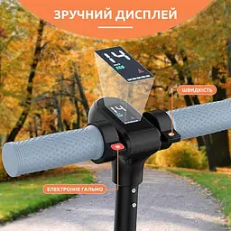 Дитячий електросамокат GIANT Kids ES1 LED Синій - мініатюра 11