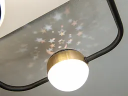 Смарт-люстра LED Diasha MX2988-3S WH+BK, 50W, чорний+білий, для коридору, вітальні, спальні, кухні, офісу - мініатюра 5