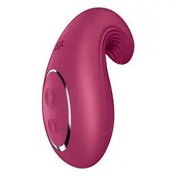 Вібратор Satisfyer Dipping Delight Berry, 2 мотори, гнучкий кінчик - мініатюра 6