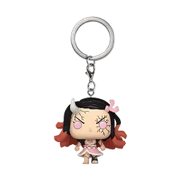 Фігурка брелок Funko Pop Фанко Поп Demon Slayer Nezuko Клинок розсікаючий демонів Незуко 4 см DS NK K 02 - мініатюра 2