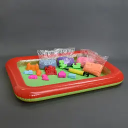 Кінетичний пісок A-Toys "KidSand" 1600г + пісочниця KS-02-01 U