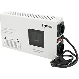 Стабілізатор напруги релейний настінного монтажу Europower SLIM-2000SBR LED 2000VA 1400W 140-270Vac SHUKO 2 Q1