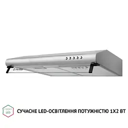 Витяжка плоска PERFELLI PL 5144 I LED - мініатюра 4