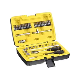 Набір головок торцевих Stanley 1/4" 42 шт. (FMMT82683-1) - мініатюра 2