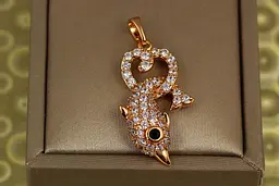 Кулон Xuping Jewelry дельфін у серці 2.8 см золотистий