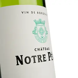 Вино Chateau Notre Pere 2022 AOP Bordeaux біле сухе 0.75 л - мініатюра 3