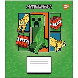 Зошиті Yes Minecraft Arrows А5, 18 аркушів в лінію (767574)