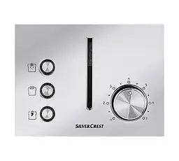 Тостер SilverCrest STS 850 White (білий) - мініатюра 4