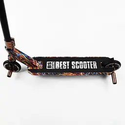 Самокат трюковий Best Scooter 72х13х58 см Різнобарвний 000231672 - мініатюра 3