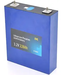 Акумуляторна батарея для ДБЖ EVE LiFePO4 3.2 V / 228 А*ч (EVE-3.2V-228AH)