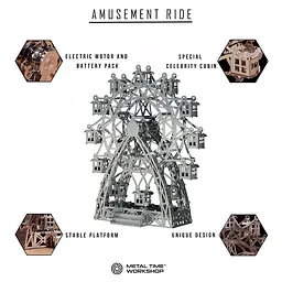 Колекційна модель Metal Time Amusement Ride MT033 - мініатюра 3