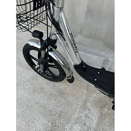 Електровелосипед Minako U18" 600W 48V 18Ah + сидіння/багажник сірий - мініатюра 13