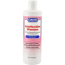 Davis KetoHexidine Shampoo 0.355 л шампунь з 2% хлоргексидином і 1% кетоконазолом для собак і котів