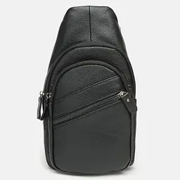 Чоловічий рюкзак шкіряний Keizer K11808-black - мініатюра 2