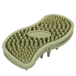 Масажна гумова щітка для собак та котів Safari Massager Brush