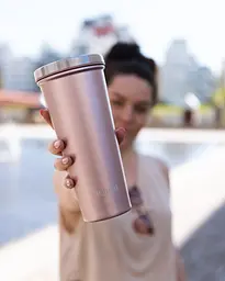 Пляшка Smart Shake Bohtal Insulated Tumbler Rose Gold 750 мл - мініатюра 3