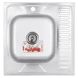 Кухонна мийка Zerix Z6060L-08-180MD micro decor ZS0587, Decor