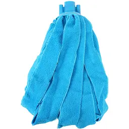 Змінна насадка для швабри Eco Fabric моп зі смужок мікрофібри 160 г блакитна (EF-0160-MB)