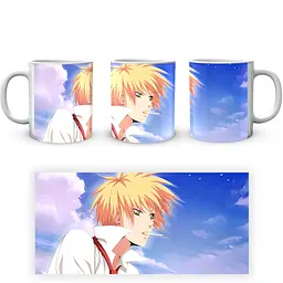 Кухоль GeekLand Kaichou wa Maid-sama Президент студ поради - покоївка! Такумі KWM 02.10 330 мл білий - мініатюра 4