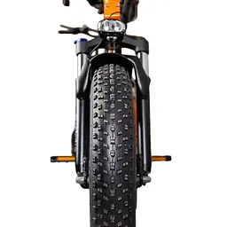 Електровелосипед EvoBike Storm V8S (1000W, 48V, 18Ah) Фетбайк + Вантажний Багажник Помаранчевий - мініатюра 7