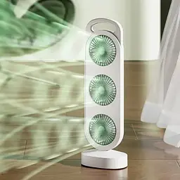 Вентилятор акумуляторний, 1200мАч, від USB, S-31