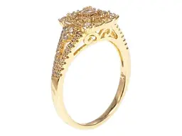 Каблучка XUPING позолота 18K "Інкрустація цирконієм" 089441 р.18,5 - мініатюра 2