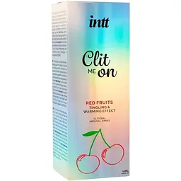 Збудливий спрей для клітора Intt Clit Me On Red Fruits Warming Effect 12 мл зігріваючий ефект - мініатюра 3
