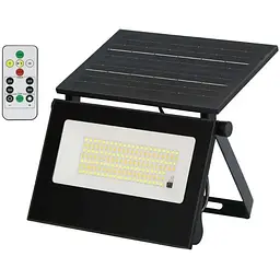 Вуличний LED прожектор Yiwu HP-5-59 на сонячних батареях 300 Вт, 154 LED, з ДУ, IP65