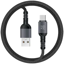 Уцінка. Кабель Make USB to Type-C 3 A 1 м Denim Grey
