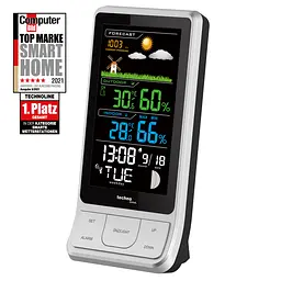 Метеостанція Technoline WS6441 Black/Silver (WS6441), Сріблястий - мініатюра 2
