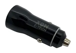 Автомобільний зарядний пристрій XON UniLink Type-C 40W (2 x PD20) Black (CU002C40WB 3463) - мініатюра 3
