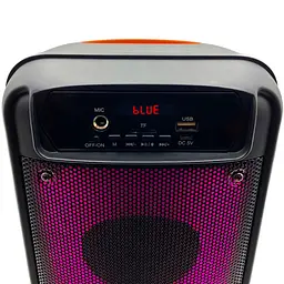 Акустична система 1.0 Media-Tech 14W, Bluetooth/FM/AUX/MicroSD/USB/RGB чорна - мініатюра 9