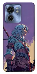 TPU чохол Demsky The witcher ciri для Motorola Edge 40