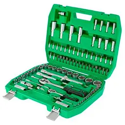 Набір ручного інструменту Intertool ET-6094SP 1/4" 1/2" SemiPro у наборі 94 предмети