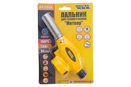 Пальник туристичний для газового балона з п'єзопідпалом Mastertool метеор 44-5040 - мініатюра 3