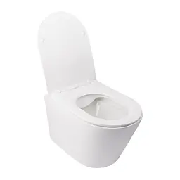 Набір Qtap інсталяція 3 в 1 Nest QT0133M425 з панеллю змиву квадратної QT0111M06029SAT + унітаз з сидінням Swan QT16335178W - мініатюра 9