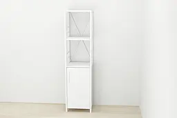 Етажерка 3/34 Ferrum-decor Серії Конект з тумбою 144x34x28 Білий ДСП (FRD-104428) - мініатюра 2