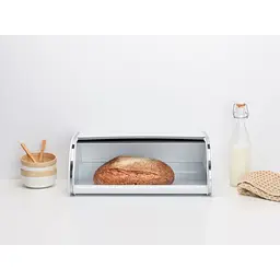 Хлібниця Brabantia Roll Top Bread Bin 17.3x44.5x26.2 см біла (236747) - мініатюра 6