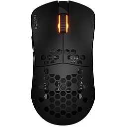 Миша бездротова Hator Stellar чорний bluetooth 5.4 / USB 2.4GHz / Type-C оптична сенсор PixArt PMW3311 до 12 000 dpi