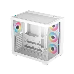 Корпус Deepcool CG530 4F без БЖ ITX/Micro-ATX/ATX, білиу ,2×3.5,2+1*2.5″; 440х285х399мм, (R-CG530-WHADA4-G-1)