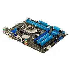 Материнська плата ASUS P8B75-M LE (P8B75-M LE) (Socket 1155, Intel B75, Micro-ATX) Б/в