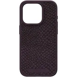 Чохол-накладка Njord Salmon Leather MagSafe Case Rust для iPhone 15 Pro (NA53SL03) - мініатюра 4